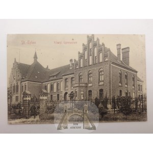 Ilawa, Deutsch Eylau, gymnasium, ca.1910