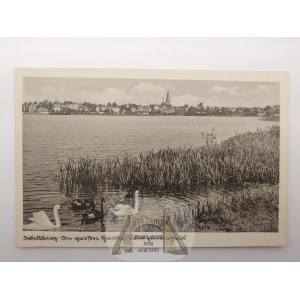 Szczytno, Ortelsburg, panorama, jezioro, ok. 1935