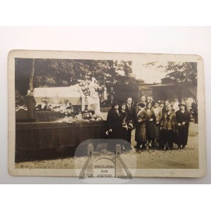 Warsaw Targówek, cemetery, burial, ca. 1930