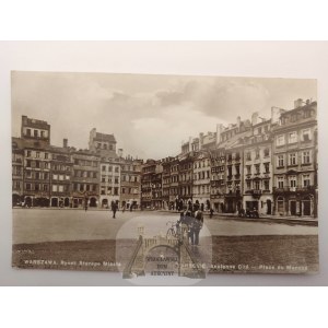 Warsaw, Old Town Square, 1936