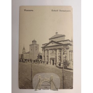 Warszawa, kościół Bernardynów, 1915