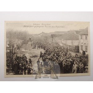 Augustów, jeńcy rosyjscy, ulica, ok. 1915