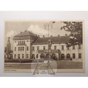Kielce, dworzec kolejowy, ok. 1935