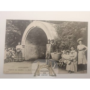 Przemyśl, ciurek na zamku, 1911