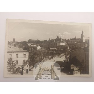 Przemyśl, panorama, ulica, ok. 1940