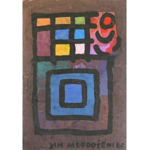 Jan Młodożeniec (1929-2000), WITHOUT TITLE / double-sided work/.