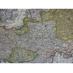 Zatmění Slunce v Evropě v roce 1706 Homann