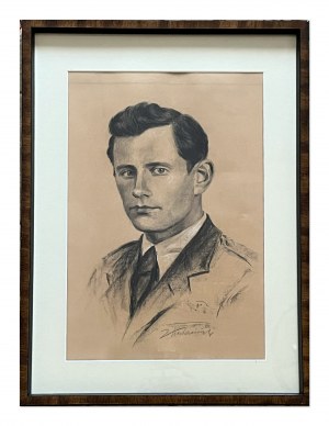 Jan KABACIŃSKI (1894-1984), Portret męzczyzny, 1950