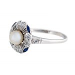 Ring, Böhmen, 1920er-1930er Jahre, Art déco