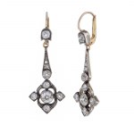 Earrings, 1920s-30s, art déco