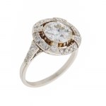 Anello, anni 1930-40, art déco