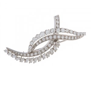 Brooch, 1950s-60s.