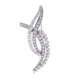 Brooch, 1950s-60s.