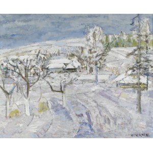 Henryk KRYCH (1905-1980), Winter Landscape