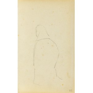 Jacek MALCZEWSKI (1854-1929), Outline of a figure taken from behind