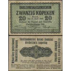 Polska, 50 kopiejek, 17.04.1916, Poznań