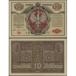 Poland, 10 Polish marks, 9.12.1916