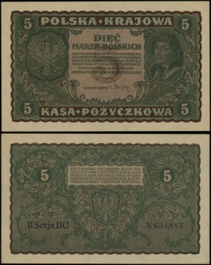 Poland, 5 Polish marks, 23.08.1919