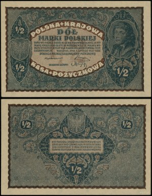 Polsko, 1/2 polské marky, 7.02.1920