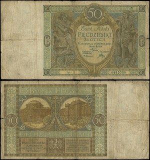 Poland, 50 zloty, 28.08.1925