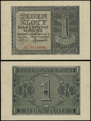 Polsko, 1 zlotý, 1.08.1941