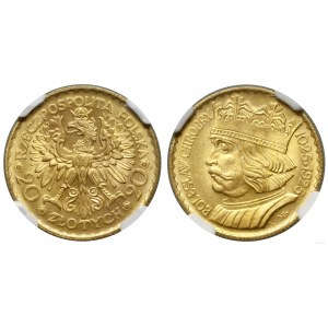 Polsko, 20 zlotých, 1925, Varšava