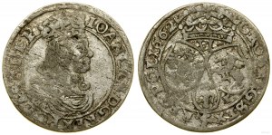 Poland, sixpence, 1662 AT, Bydgoszcz
