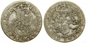 Poland, sixpence, 1663 AT, Kraków