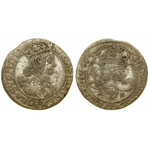 Polsko, šestipence, 1664 AT, Krakov