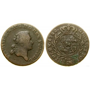 Poland, trojak, 1782 EB, Warsaw