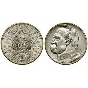 Polsko, 5 zlotých, 1934 S, Varšava
