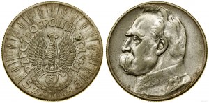 Poland, 5 zloty, 1934 S, Warsaw