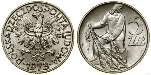 Poland, 5 gold, 1973, Warsaw