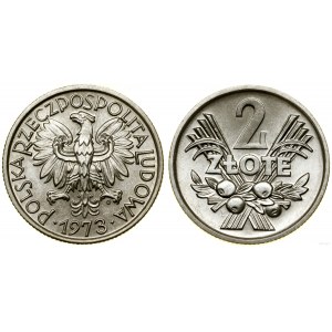 Polsko, 2 zloté, 1973, Varšava