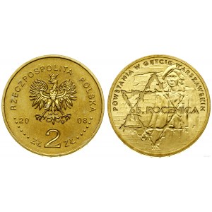 Poľsko, sada: 2 zlaté a 20 zlatých, 2008, Varšava