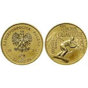 Polsko, 2 zloté, 1998, Varšava