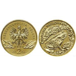 Polsko, 2 zloté, 1998, Varšava