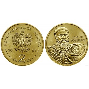 Polsko, 2 zloté, 2001, Varšava