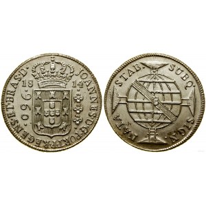 Brazílie, 960 reales, 1814 B, Bahia