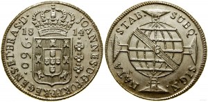 Brazil, 960 reales, 1814 B, Bahia