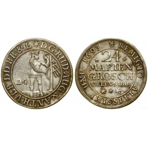 Niemcy, 24 mariengrosze, 1693, Zellerfeld