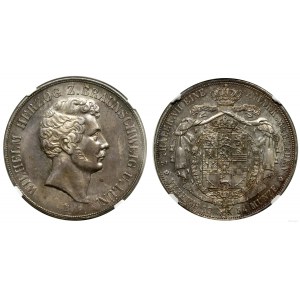 Niemcy, 2 talary = 3 1/2 guldena, 1854 B, Brunszwik