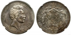 Germany, 2 thalers = 3 1/2 guilders, 1854 B, Brunswick