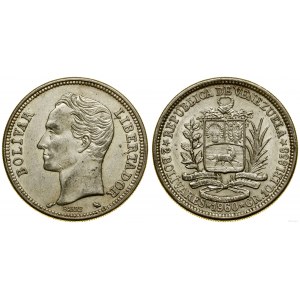 Venezuela, 2 bolivars, 1960, Paris
