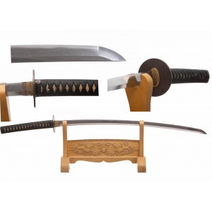 Katana from the 15th century with the so-called double hamon (nijiuba hamon)