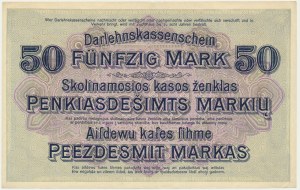 Kaunas, 50 marks 1918 - E - frais