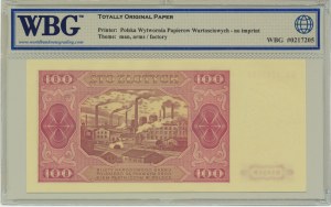 100 zloty 1948 - KR - WBG 65 TOP