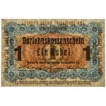 Posen, 1 Ruble 1916 - short clause (P3d) - PMG 64 EPQ