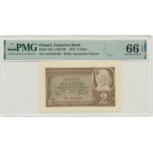 2 Gold 1941 - AE - PMG 66 EPQ