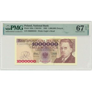 1 million 1993 - M - PMG 67 EPQ